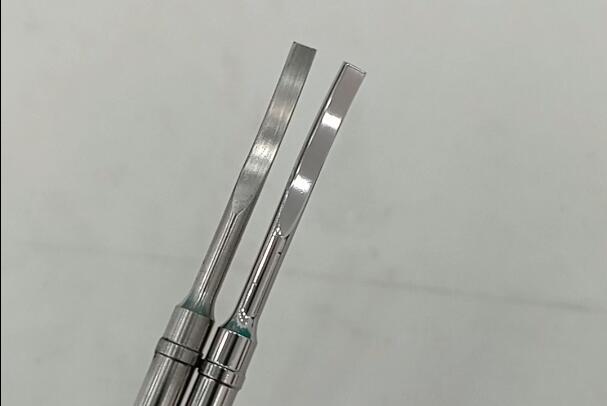 斯曼克鏡面噴砂機用于超聲刀刀頭拋光、去紋路！
